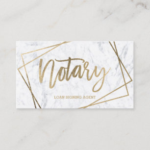Geometrischer Marmor des Notar-Imitatgoldskriptes Visitenkarte