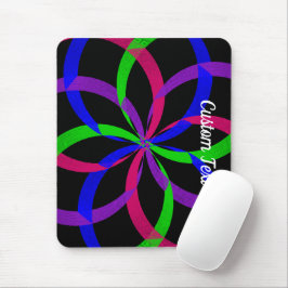 Geometrischer Mehrfarben-Maus-Pad 8 Mousepad