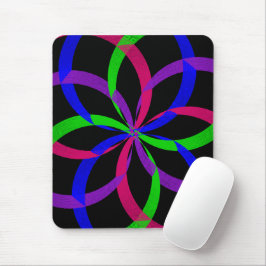 Geometrischer Mehrfarben-Maus-Pad 8 Mousepad