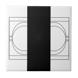 Geometrischer moderner minimalistischer eleganter fliese
