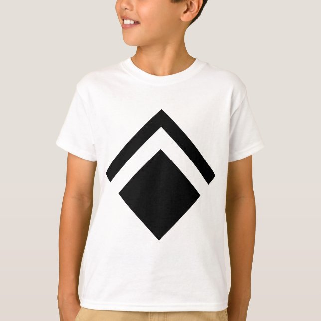 Geometrischer Pfeil 01 T-Shirt (Vorderseite)