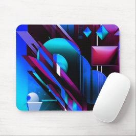 "Geometrischer Puls" Mousepad