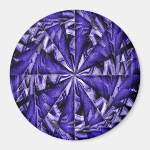 Geometrischer Shiny Twirl.... Magnet