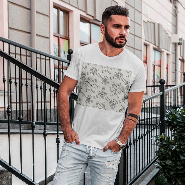 Geometrischer T - Shirt nahtloser Muster (Von Creator hochgeladen)