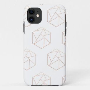 Geometrischer Telefonkasten des Hexagons iPhone 11 Hülle