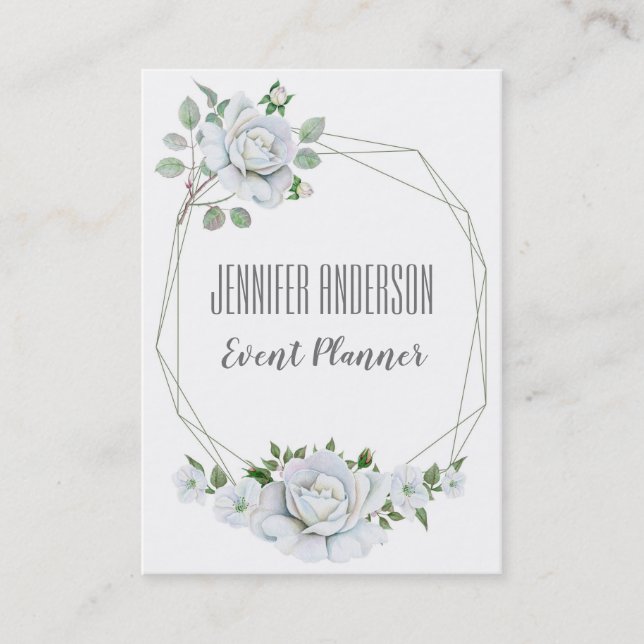 Geometrischer Termin für den weißen Blumenmarmor (Vorderseite)