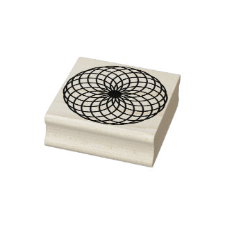 Geometrischer Torus Gummistempel