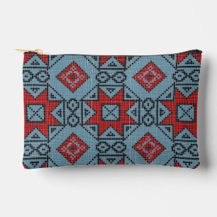 Geometrischer vintage-klassischer süßer-trendiger zubehörtasche