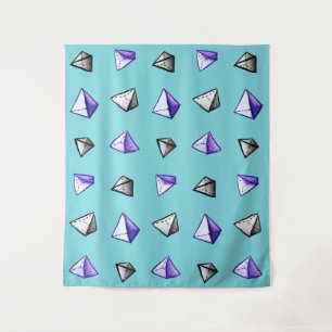 Geometrischer Wandteppich
