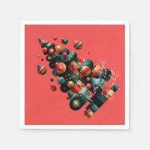 Geometrischer Weihnachtsbaum