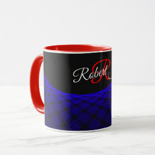 Geometrischer Weltraumteppich-Kaffeebecher Tasse