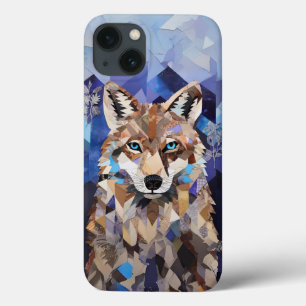 Geometrischer Wolf Berg Case-Mate iPhone Hülle