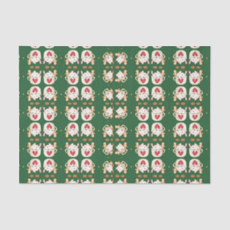 Geometrisches Abstract Design für Weihnachten Seidenpapier