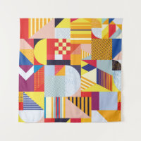 Geometrisches Abstrakt dekoratives Vintages Muster