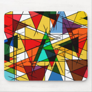 Geometrisches Abstrakt Mousepad
