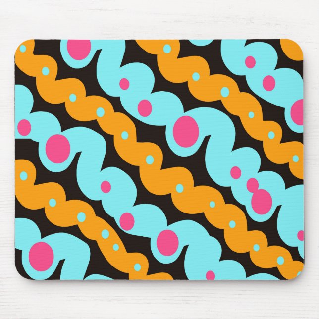 Geometrisches abstrakt mousepad (Vorne)
