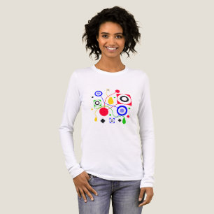 Geometrisches abstrakt Tri-Blend shirt