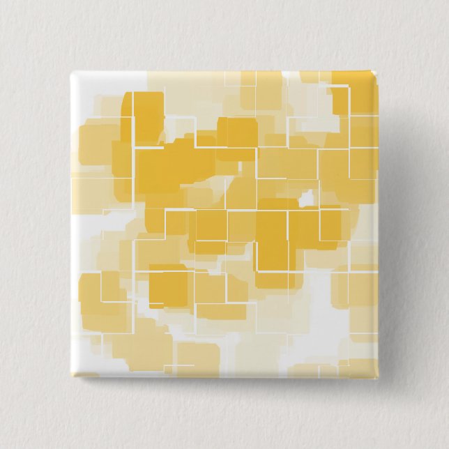 Geometrisches Abstrakte "Melon" Button (Vorderseite)