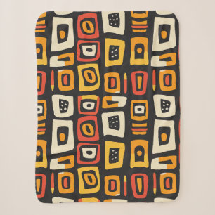 Geometrisches Abstraktes afrikanisches Muster Sherpadecke