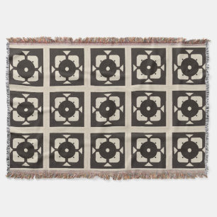 Geometrisches abstraktes Design mit symmetrischem  Decke