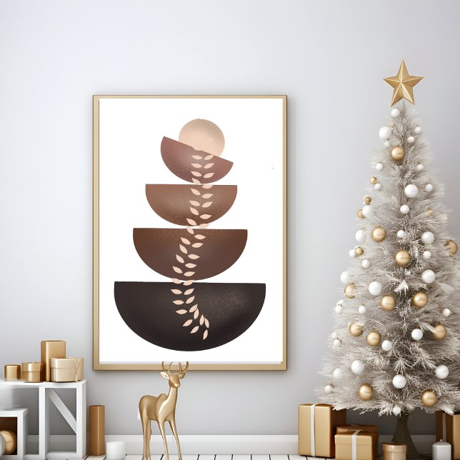 Geometrisches abstraktes modernes Mindest-Wand-Pos Poster (Von Creator hochgeladen)