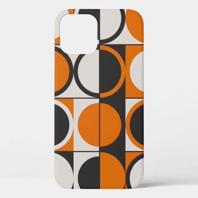 geometrisches abstraktes Muster aus der Mitte des  Case-Mate iPhone Hülle (Rückseite)