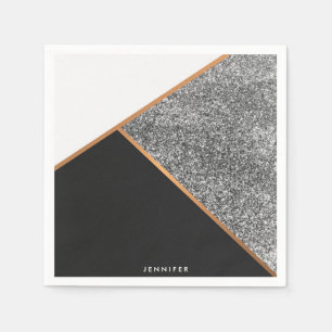 Geometrisches Abstraktes Muster Serviette