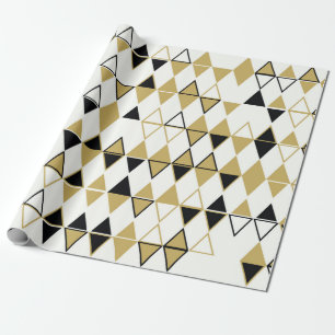 Geometrisches abstraktes nahtloses Muster der farb Geschenkpapier