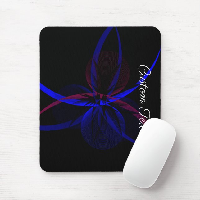 Geometrisches Abstraktionspad Mousepad (Mit Mouse)