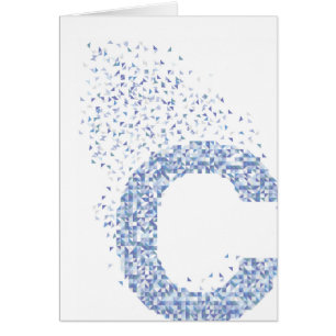 Geometrisches Alphabet - C