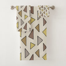 Geometrisches Armwarm Earthy