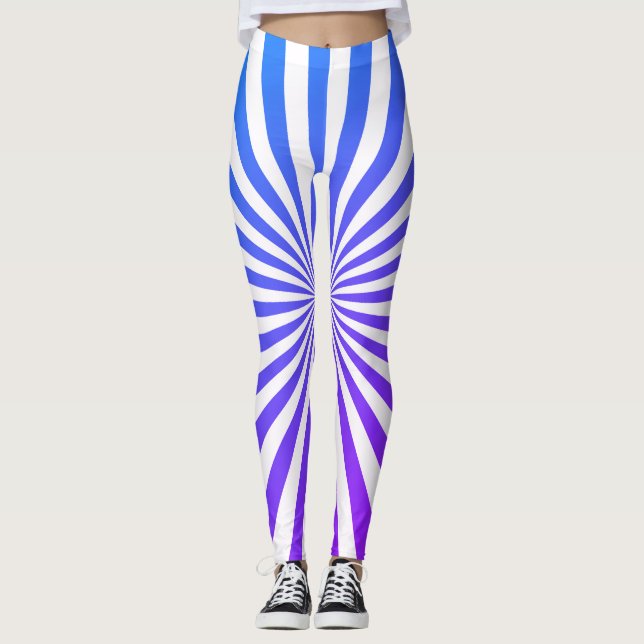 Geometrisches Astraldesign Leggings (Vorderseite)