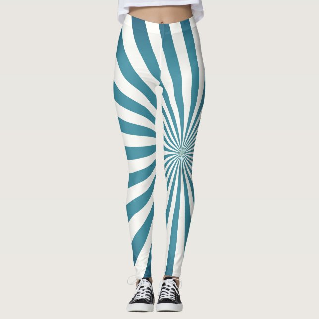 Geometrisches Astraldesign Leggings (Vorderseite)