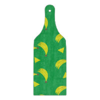 Geometrisches Bananengelbes Muster