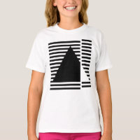 Geometrisches Bauhaus-Dreieck inspiriertes Design