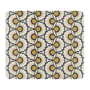 Geometrisches Blumenmuster Schneidebrett