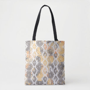 Geometrisches Boho-Stamm: Störendes Muster.