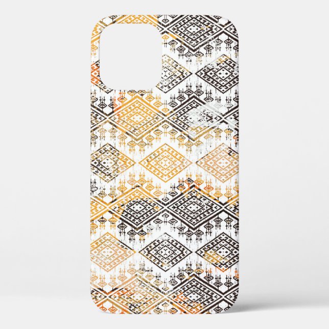 Geometrisches Boho-Stamm: Störendes Muster. Case-Mate iPhone Hülle (Rückseite)