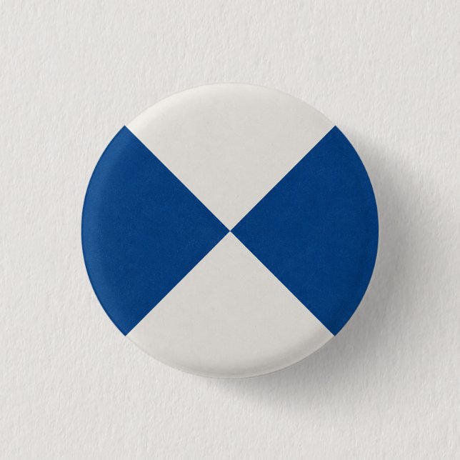 Geometrisches Dekorfliesen Button (Vorderseite)