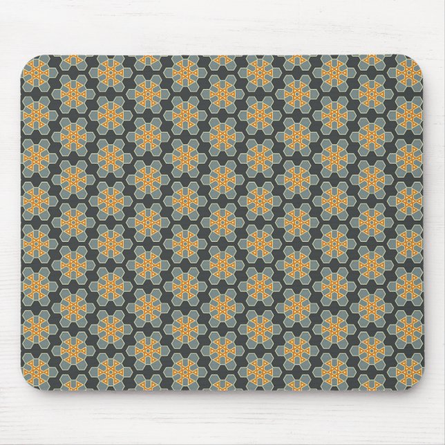 Geometrisches Design 016 Mousepad (Vorne)