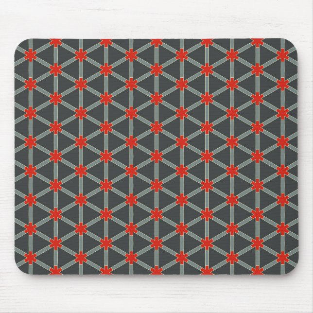 Geometrisches Design 09 Mousepad (Vorne)