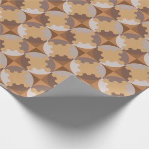 GEOMETRISCHES DESIGN. GESCHENKPAPIER