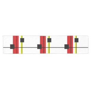 Geometrisches Design Kurzer Tischläufer