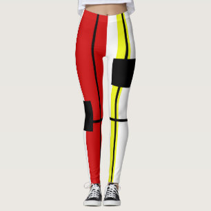 Geometrisches Design Leggings