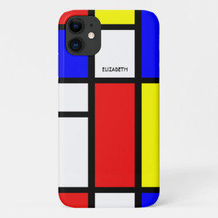 Geometrisches Design Mondrian  Moderne Kunst Case-Mate iPhone Hülle