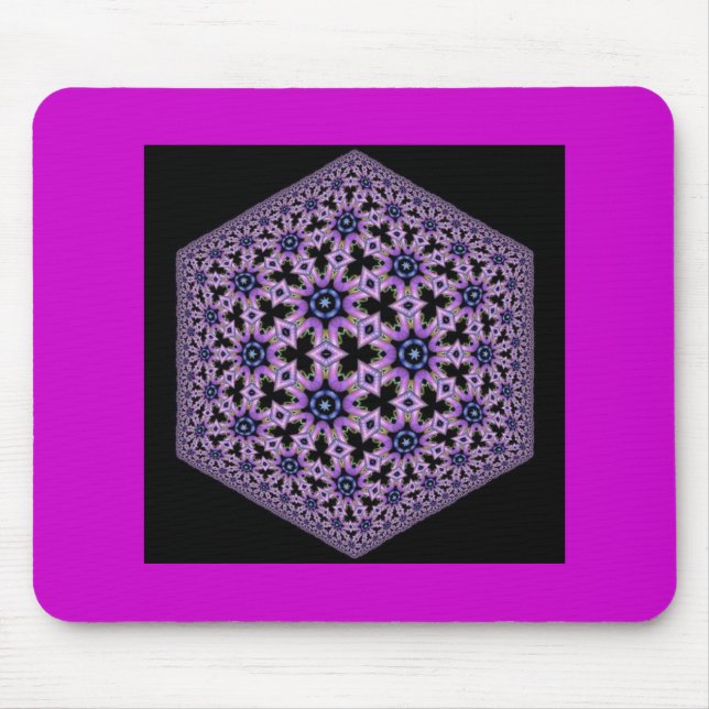 geometrisches Design Mousepad (Vorne)