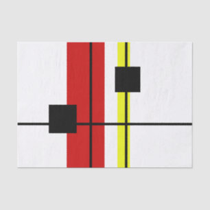 Geometrisches Design Seidenpapier