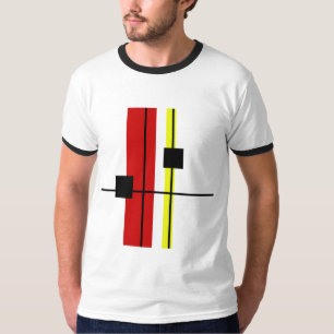 Geometrisches Design T-Shirt