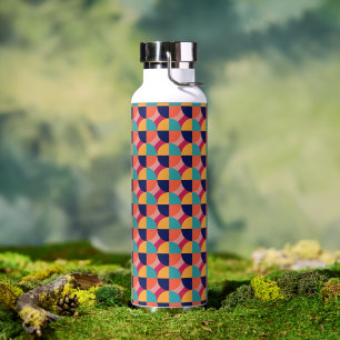 GEOMETRISCHES DESIGN. TRINKFLASCHE