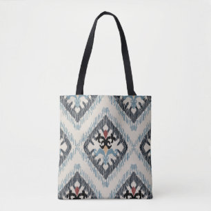 Geometrisches Diamant Muster Tote Bag - Multicolor
